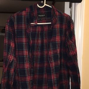 Pacsun extended flannel